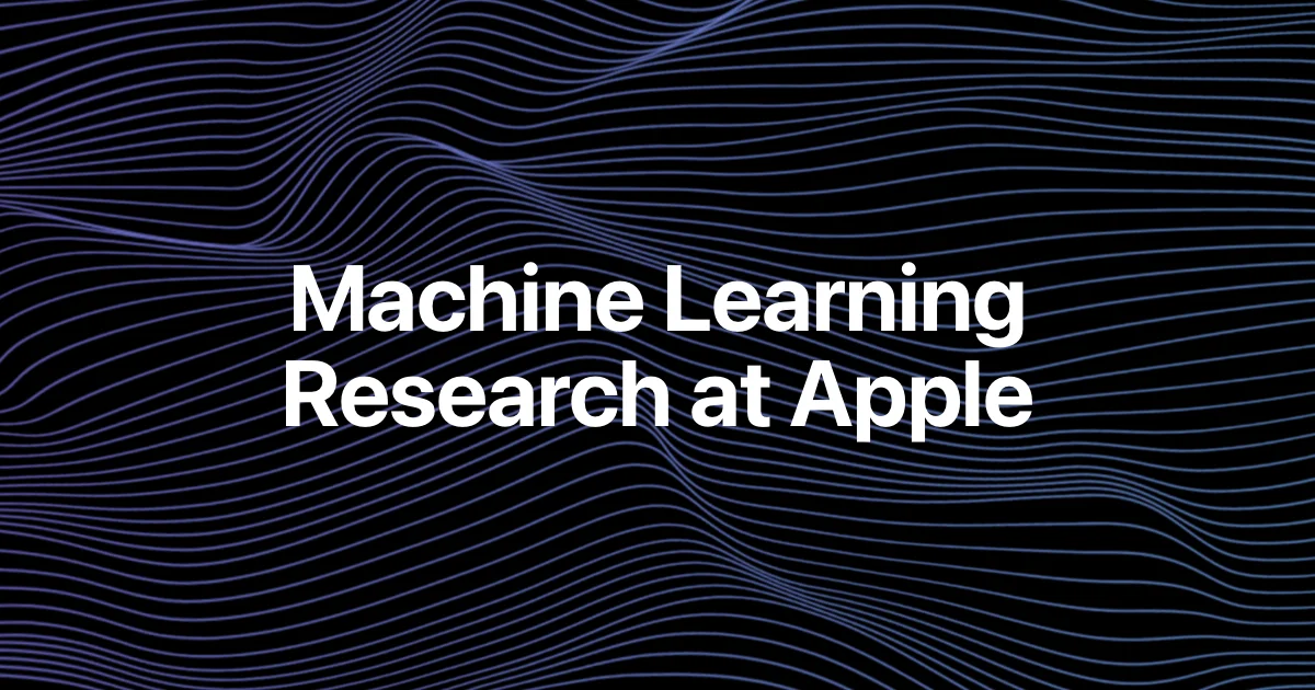 Apple 机器学习研究 GHARP 头部动画论文主视觉