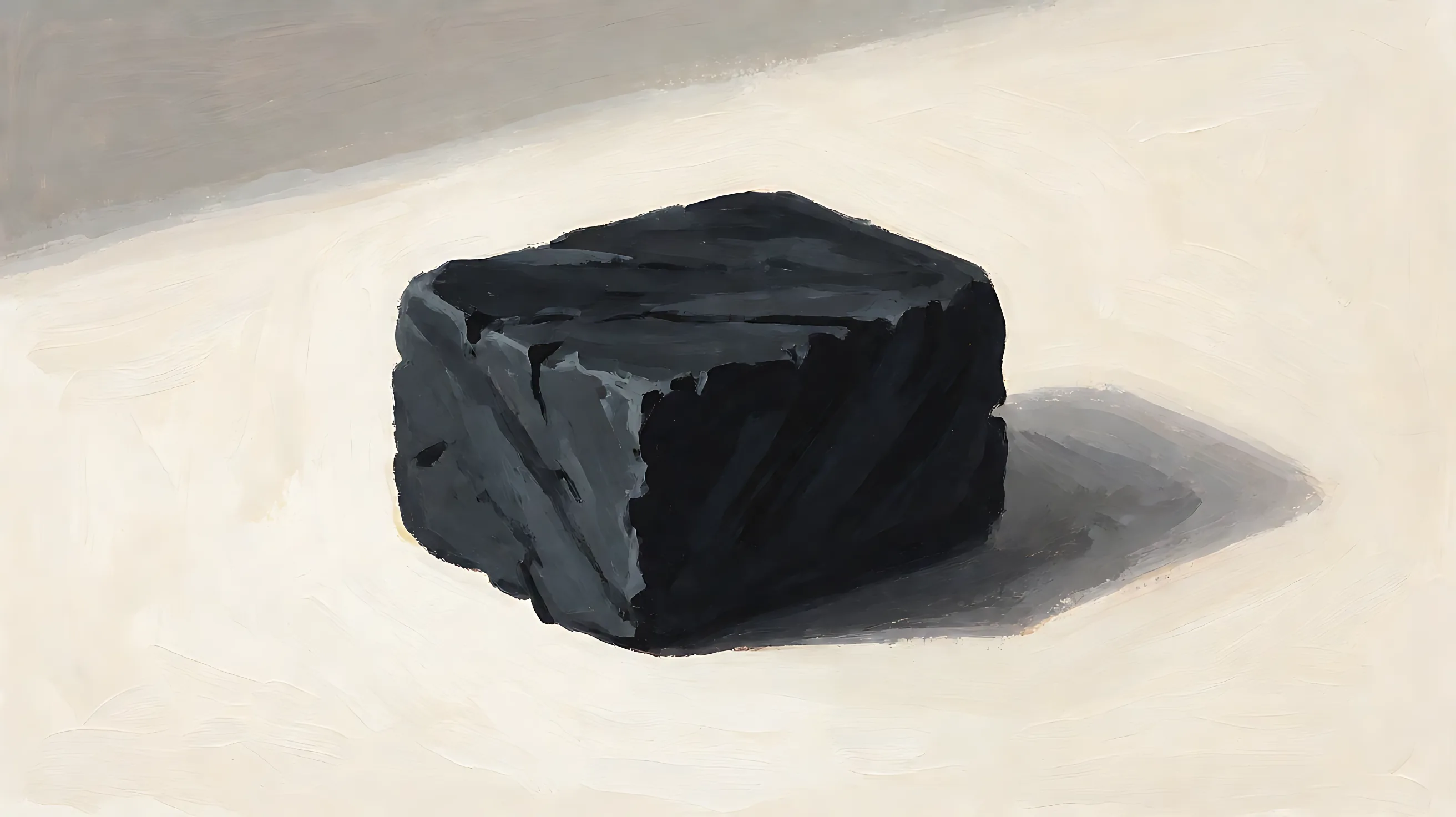 One charcoal block.