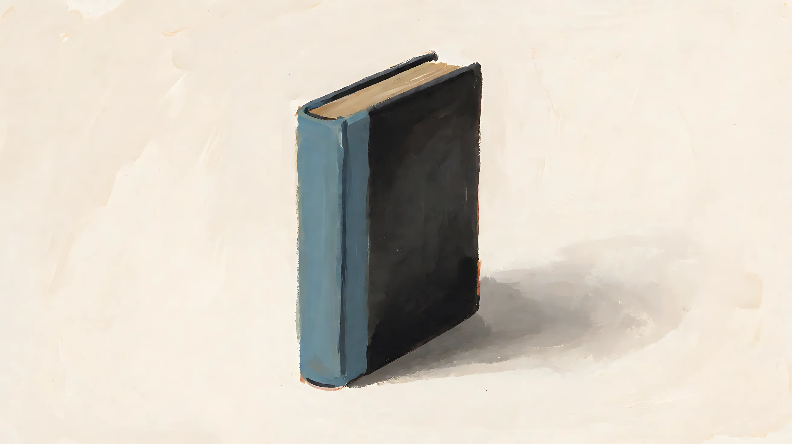 A standing book.